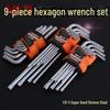 Hexagon Wrench Set - T-Type, British, and Single Hexagonal Screwdriver