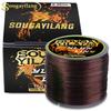 SOUGAYILANG 150M Nylon Fishing Line 4 Strands Line Multifilament Fishing Line Rope Fake Carbon Carp Fishing Line Pesca