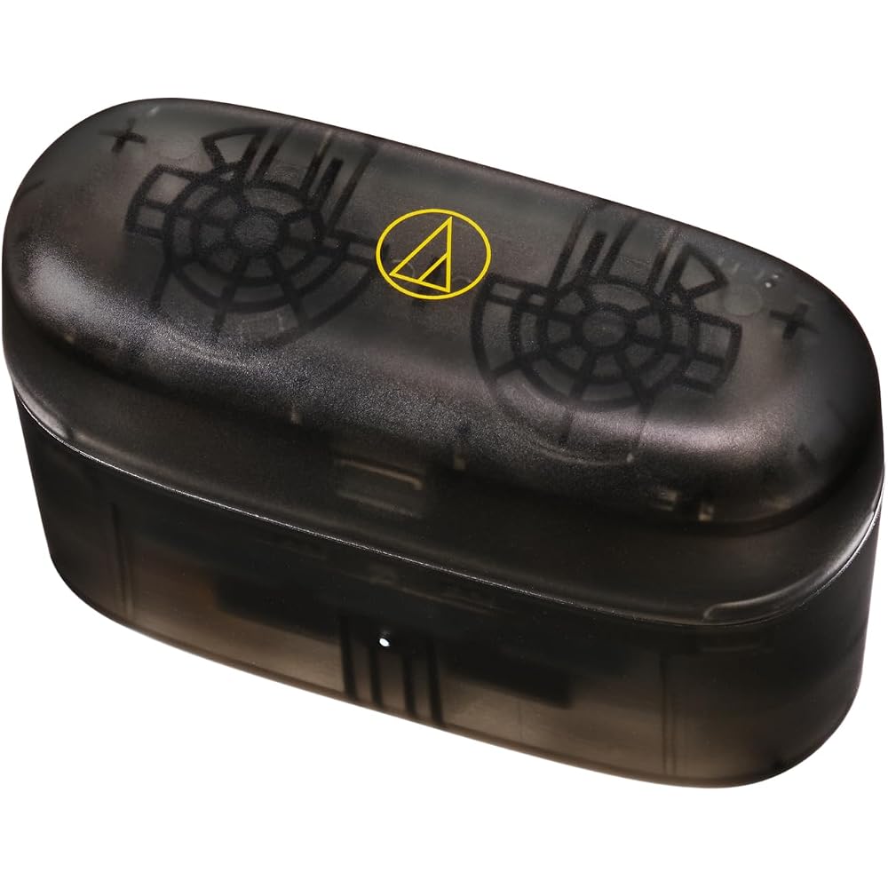 Audio-Technica ATH-CKS30TW Беспроводные наушники Solid Bass с низкой задержкой, водонепроницаемость IP55, прозрачный дизайн