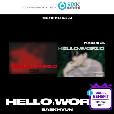 БЭКХЕН Мини-4-й альбом [Hello, World] (Фотокнига вер.) (+Онлайн-выгода)