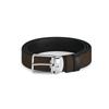 Montblanc Мужской кожаный ремень с квадратной пряжкой-пином