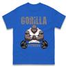 Gorilla Fitness Мужские Графические Футболки для Зала Зал Были Тяжелая Атлетика Бодибилдинг Футболка Женщина Мужчина Повседневные Хлопковые Футболки с Коротким Рукавом