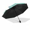 1pc Snowman Pattern Automatic Folding Umbrella Durable Iron Frame,All Seasons Home Travel Outdoor Multifunctional Umbrella yy251115055