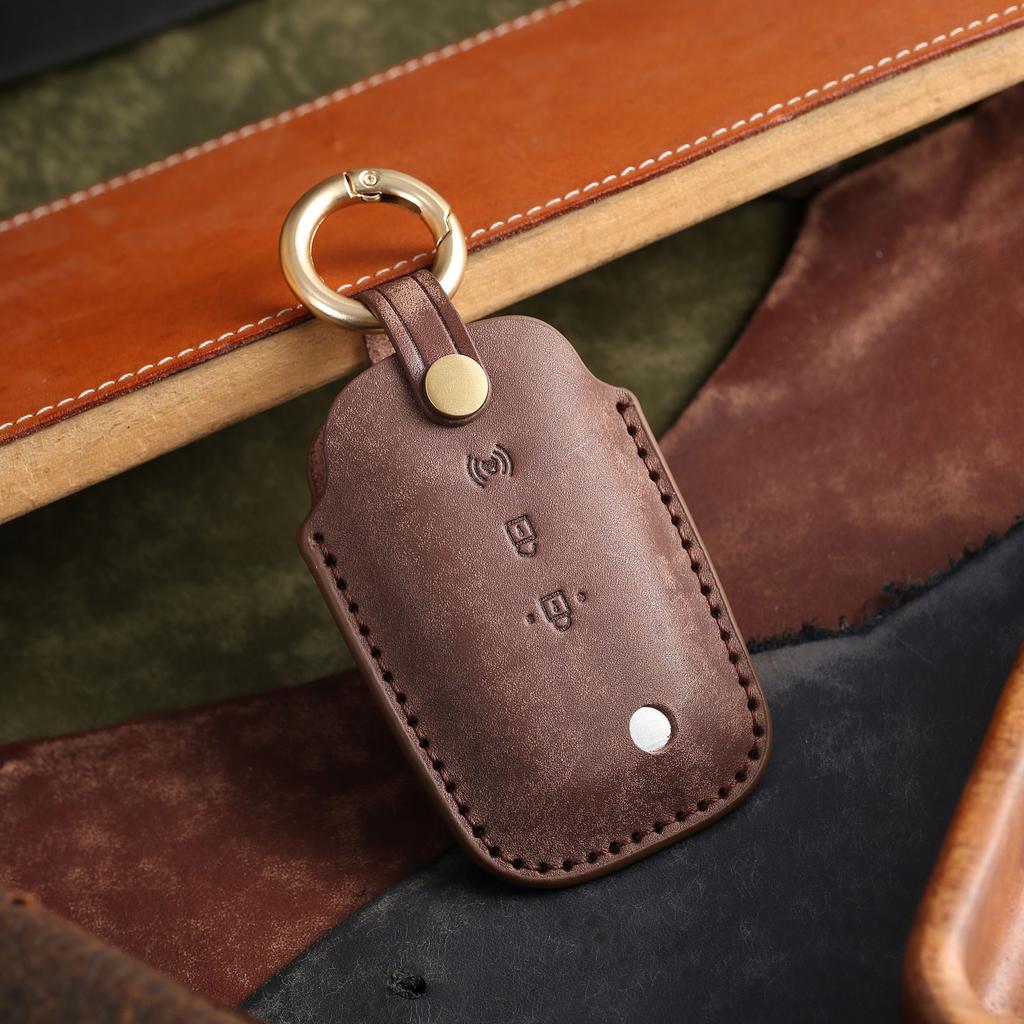 Применимо к Южной Корее Ssangyong чехол для ключа Tivira высококлассная сумка Rest car кожаный защитный чехол пряжка высококлассный