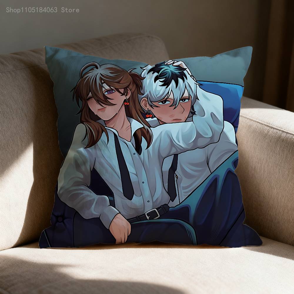 FFakemink VVincenzo Pillow Case For Sofa Decor Car Office Room Printing Cushion Cover Decorations and Protector