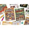 3D Miniature Shop Scene Collection Modern Shop Architecture Stacking Pasting Landscape Sticker Book Scene Game Stickers