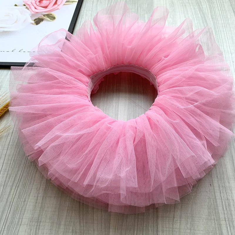 Детская юбка для танцев из шести слоев - мягкая фатиновая пачка принцессы