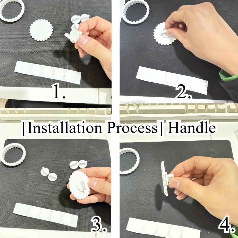 Набор из 4 форм для подарочной коробки с классическим минималистичным сэндвич-печеньем в винтажном стиле - Форма для прессования шоколада, джема, сыра для Дня святого Валентина, послеобеденного чая