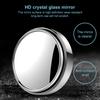 1/2 шт. Автомобильное круглое выпуклое широкоугольное прозрачное зеркало заднего вида с углом обзора 360 градусов, регулируемое зеркало для слепых зон вождения