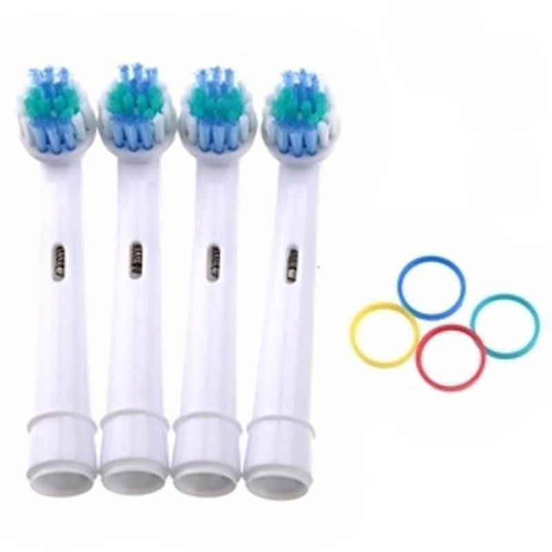 Здоровье Мужчины Красота Портативные 4 шт./компл. Модные электрические зубные щетки Сменные головки Женская зубная щетка Домашние ювелирные изделия Аксессуары