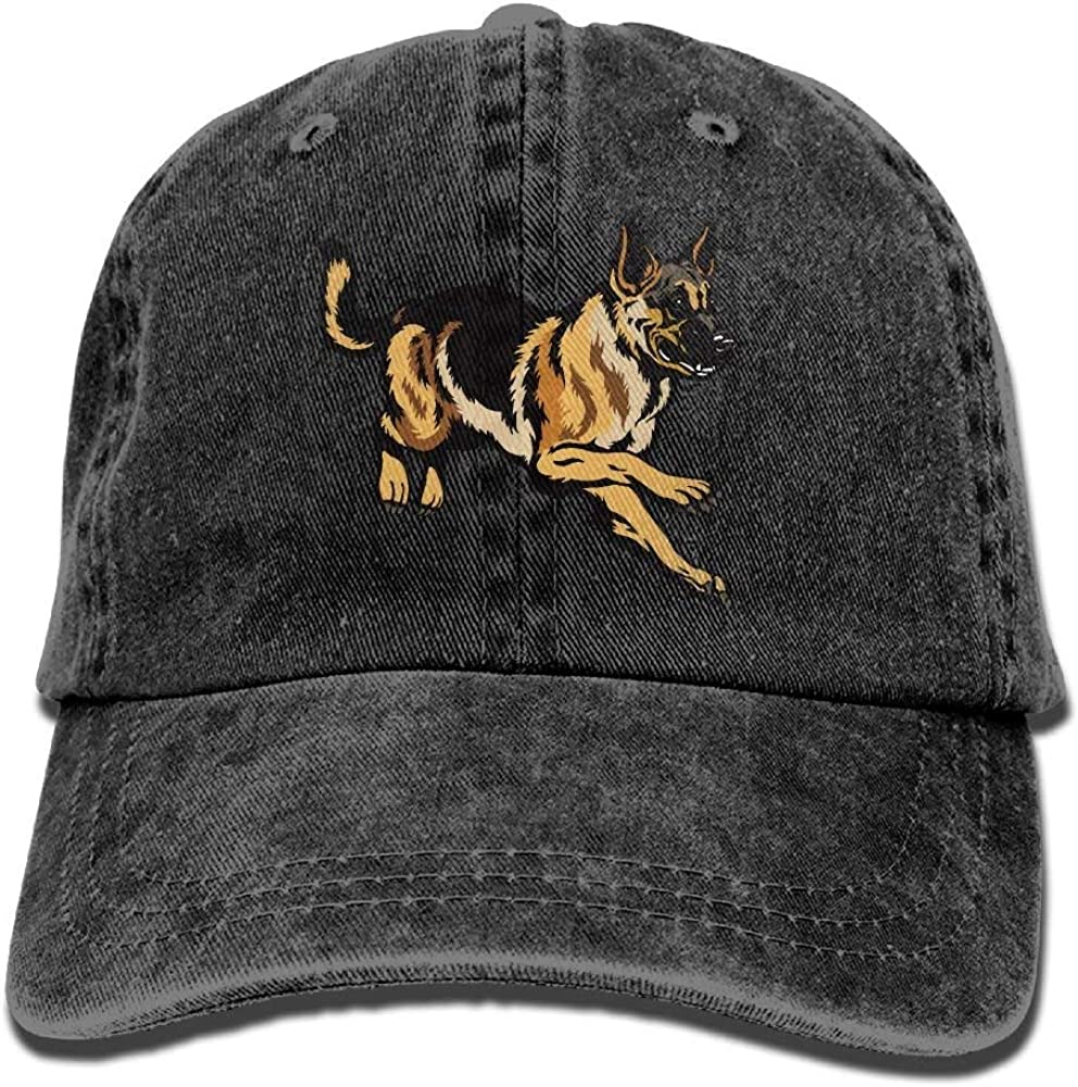 Хлопковая бейсболка для собак, немецкая овчарка, унисекс, бейсболка, джинсовая кепка из мытой ткани