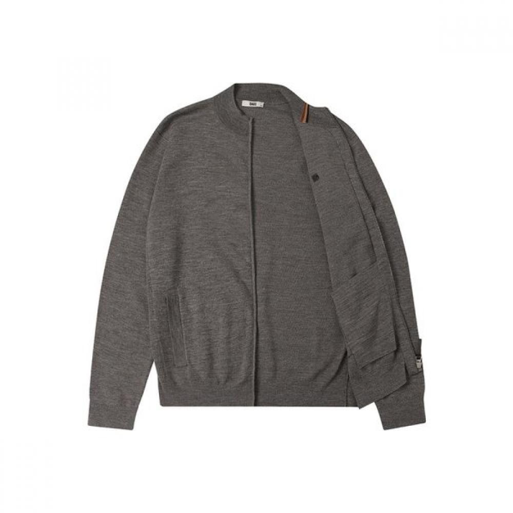 DakS Men S Wool Blend Solid Zip Up Cardigan dma1Swzu201w1