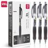 Выдвижная гелевая ручка Deli S60-B, 0,5 мм, быстросохнущая