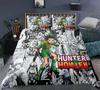 Постельное белье Hunter X Hunter Односпальное Полуторное Двуспальное Queen King Размеры Постельные комплекты Взрослые Детская Спальня Индивидуальный заказ