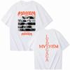 Футболка Lady Gaga Violent Tour Унисекс Летняя Новый Стиль Универсальная Повседневная Футболка Уличный Стиль