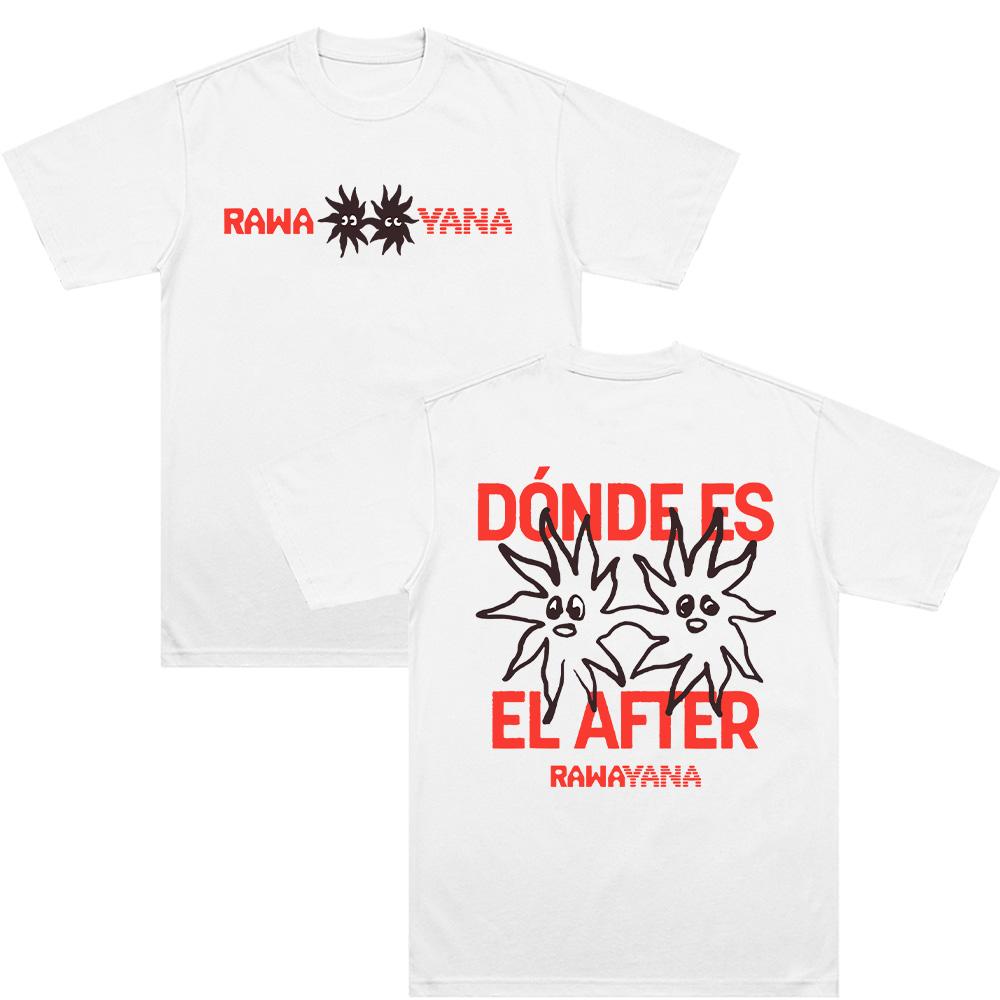 Rawa Yana T-Shirts Rawayana Band Album Merch Clothing Unisex Fashion Cotton Comfortable Casual Top