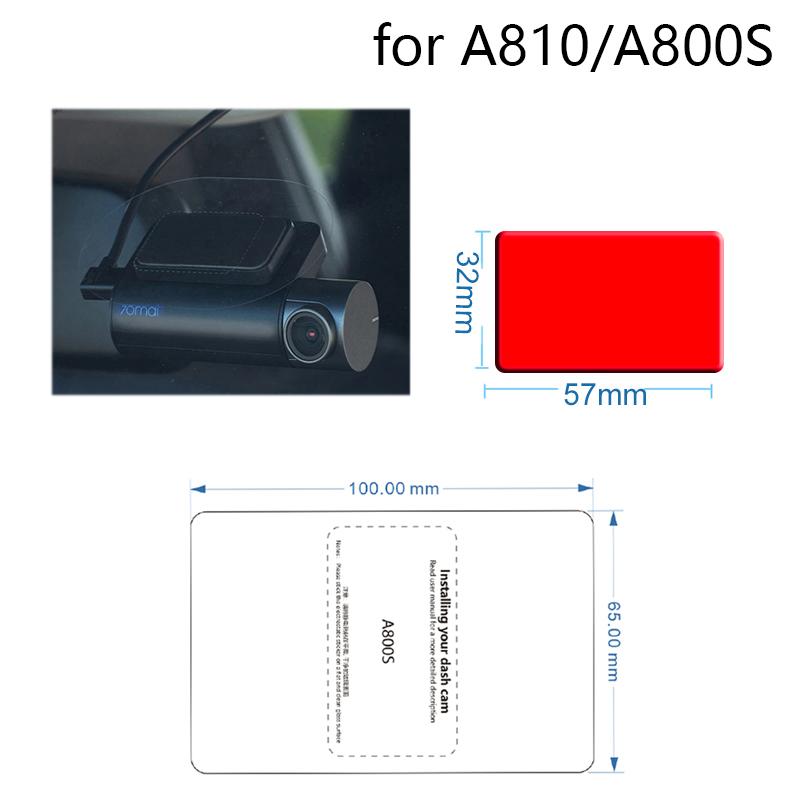 for 70mai Dash Cam Mount For 70mai Dash Cam A810 Mount for 70mai A810 Car DVR VHB Sticker holder Static Stickers