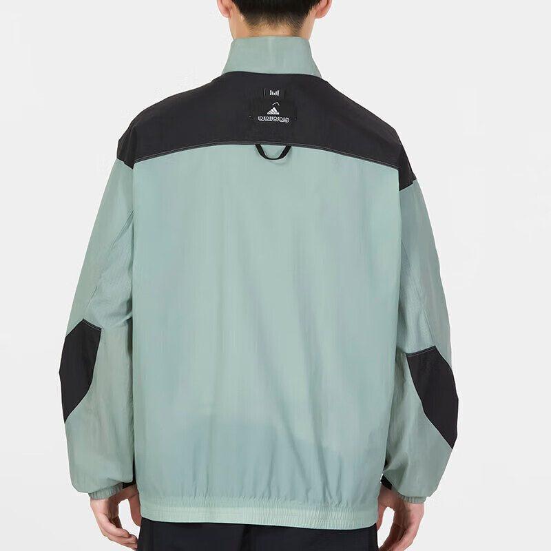 adidas Куртки Мужские Зеленый Стойка Умеренный Другое IA6965