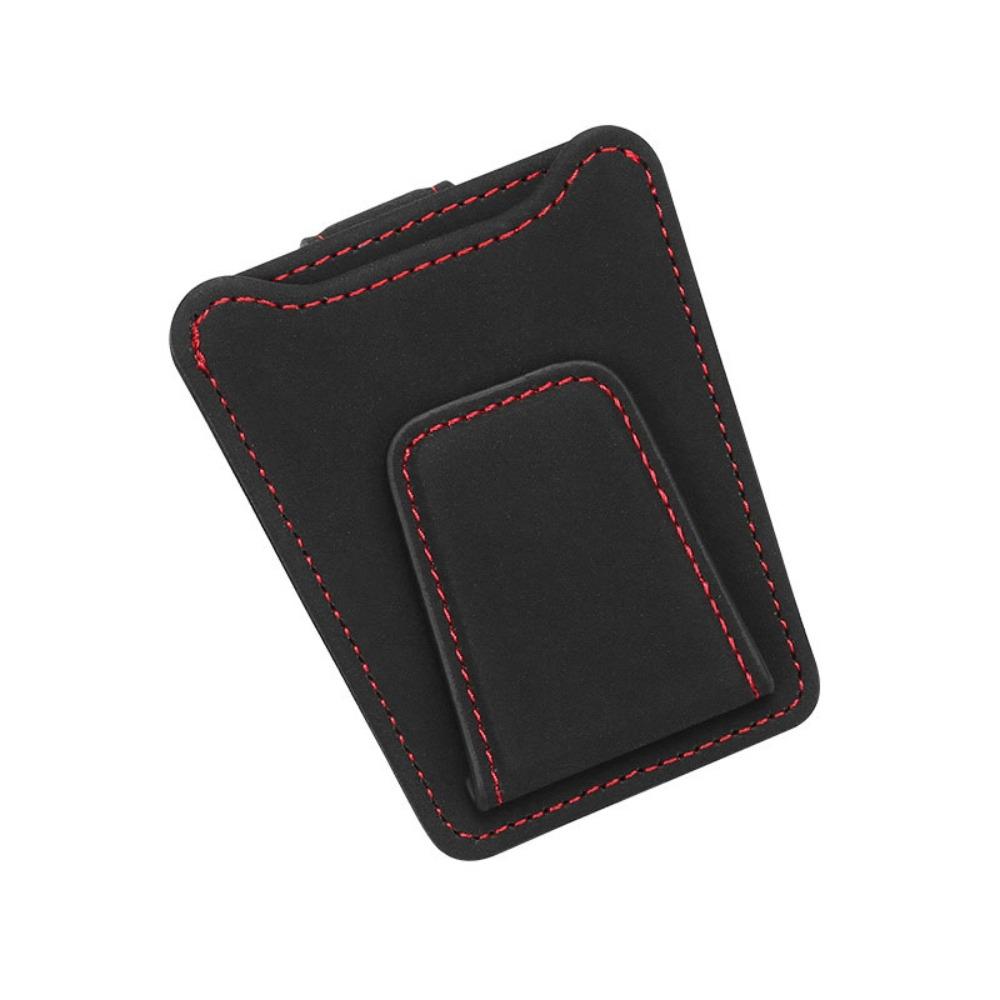 Magnetic Car Visor Sunglasses Organizer Wear-Resistant Sunglasses Holder Car Glasses Clip Cards