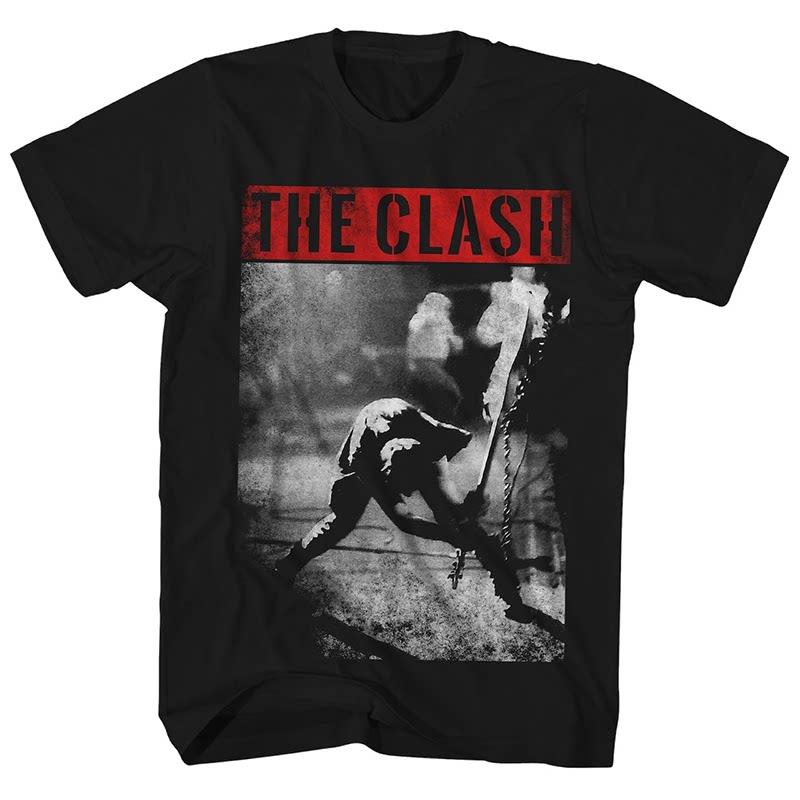 Y2k The Clash Band London Calling Guitarists Guitar Case Rock Band Street Shortsleeved Tshirt