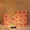Eternal bouquet rose night light ornament bedroom decoration birthday gift girls girls children senior sense Qixi Festival