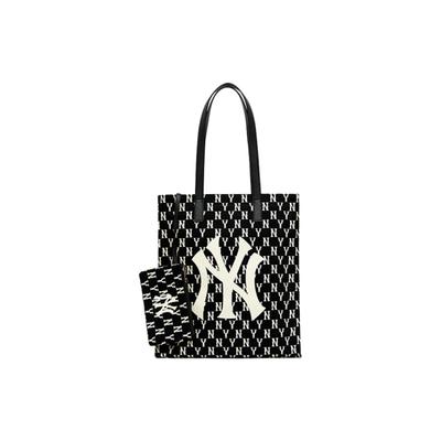 Сумка-комбо из полиэстера коллекции Monogram, Сумка-тоут, Сумка для покупок, Сумка через плечо, Сумка женская Черная Повседневная 3AORL011N-50BKS