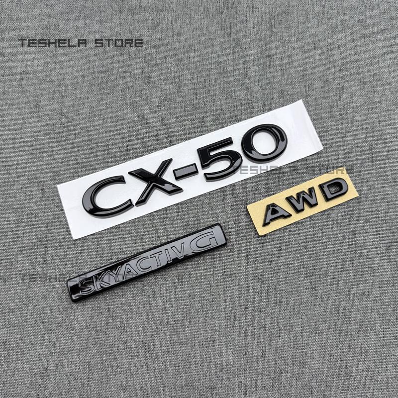 for Mazda CX-30 Car Modification Accessories Rear Marked Side Marking Decorative Car-Sticker Rear Trunk Fender Sticker g3