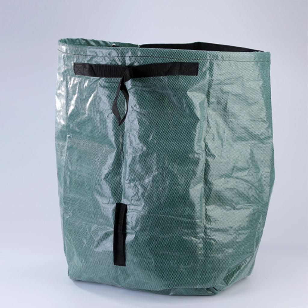 Садовый мусорный мешок Yousheng, многоразовый мешок для сбора листьев и сорняков с усиленными ручками, мусорные мешки для газона и опавших листьев для погрузки листьев и мусора