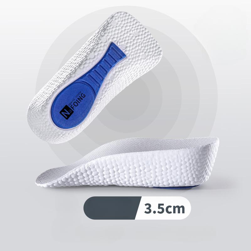 Стельки из пены с эффектом памяти, увеличивающие высоту, для мужчин и женщин, ортопедические стельки для плоской стопы, поддерживающие свод стопы, кроссовки, подушечки для обуви с подъемом каблука