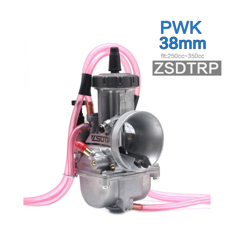ZSDTRP Motorcycle KEIHIN PWK Carburetor 33 34 35 36 38 40 42mm Racing Parts Scooters Dirt Bike ATV with Power Jet Used 250cc