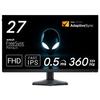 Dell AW2724HF Alienware Gaming Monitor Bright Spot 3 Year X Height HDR 10 27-inch (No Warranty/FHD/Fast IPS, Matte/DP 2, HDMI/sRGB
