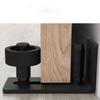 Flat Bottom Stay Roller Carbon Steel Sliding Door Hardware Flush Design Window Rollers
