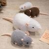 Mascot Peluche Mouse Plushie Doll Sleep Pillow Stuffed Rat Simulation Mouse Plush  Boys Girls
