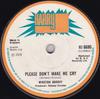 7-дюймовая пластинка WINSTON GROOVY Please Dont Make Me Cry HJ6680 Harry J Records 1974 UK Регги Ска Даб Б/у