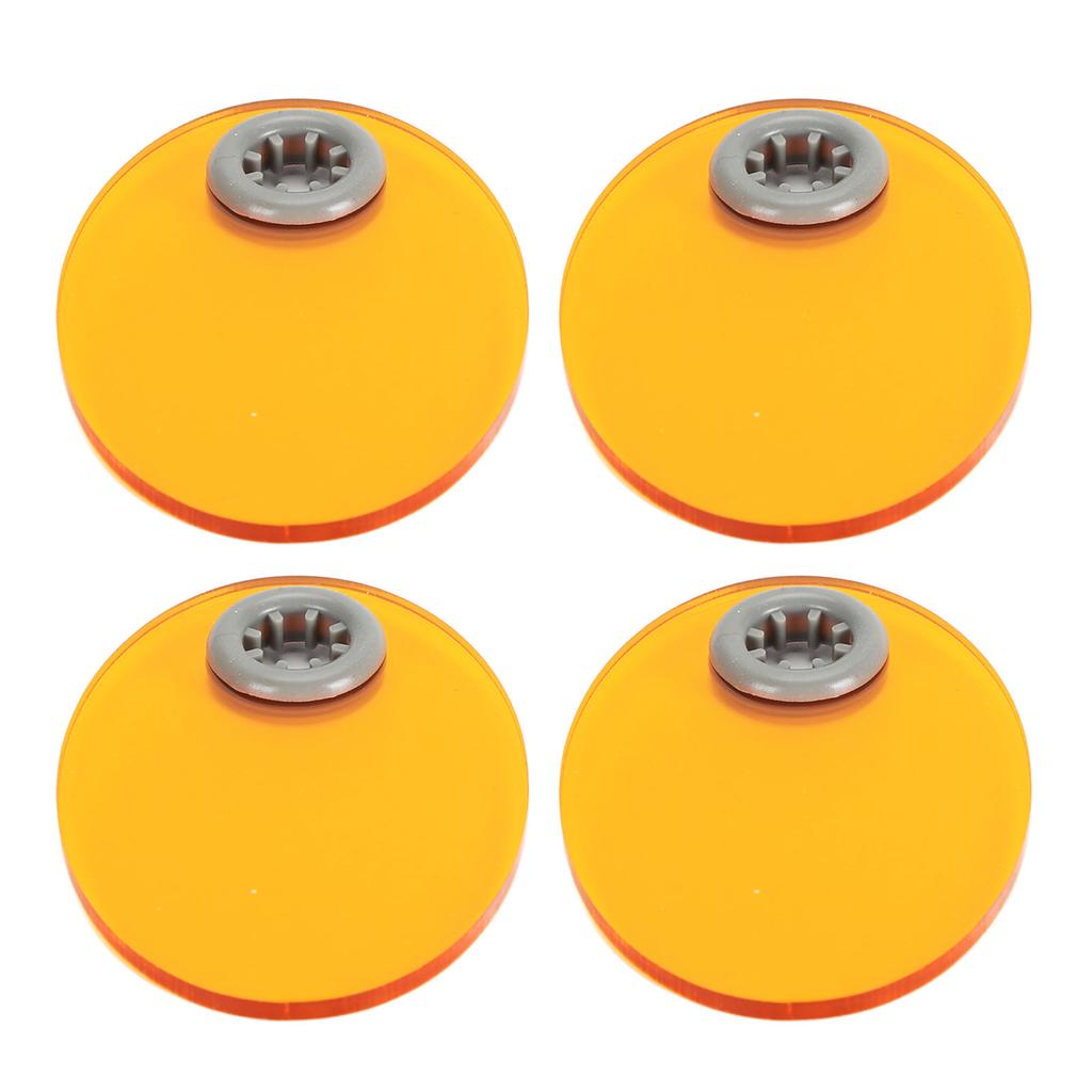 10pcs Dental Light Curing Shield Elliptical Shape Eye Protective Light Blocking Dental Light Curing