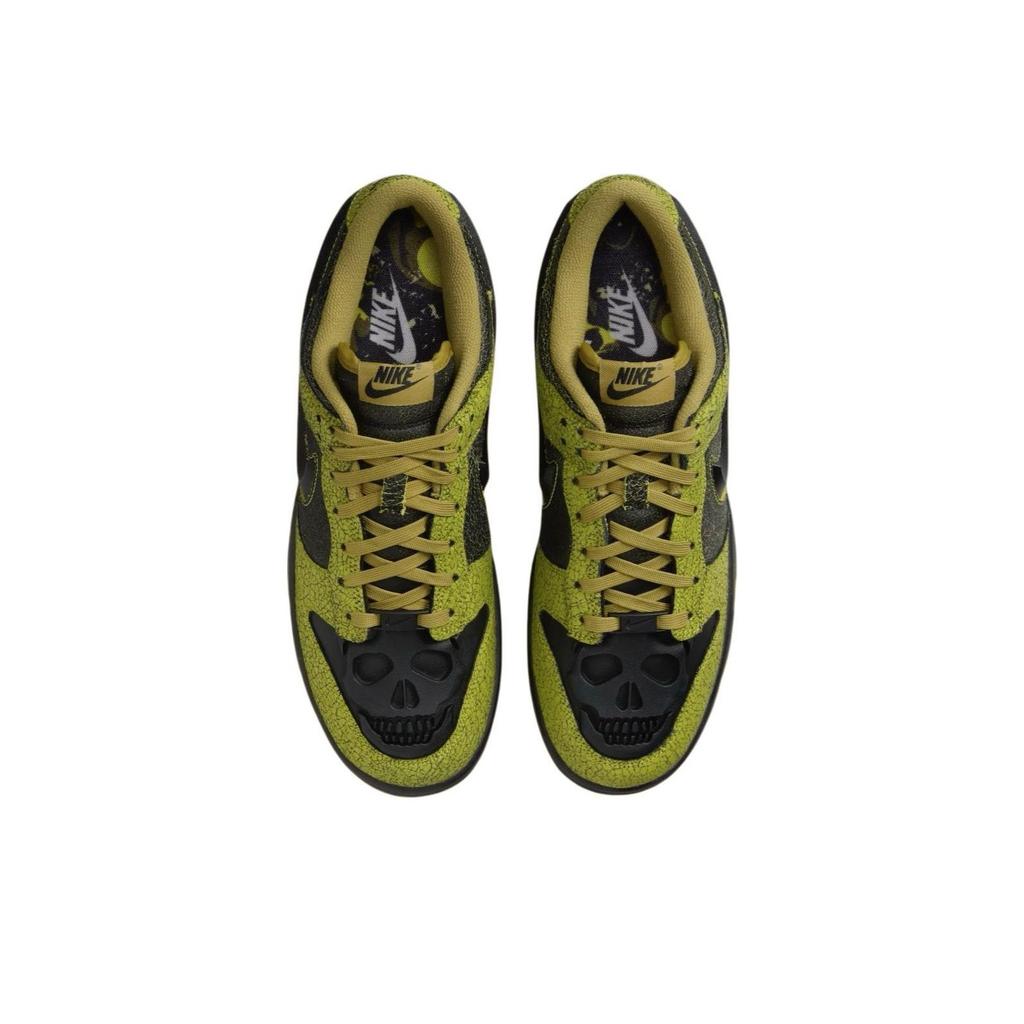 Nike Кроссовки унисекс Dunk Low Halloween Skull Green Bright-Cactus Black HV6103-300