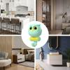 Key Holder Hooks Owl Blink Hook Free Punching Wall Clothes Hook Creative Storage Rack