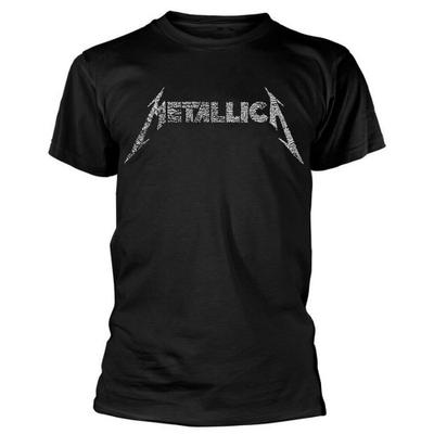 Metallica Футболка унисекс с логотипом к 40-летию песни для взрослых