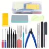 21pcs Modeling Tool Kit - Professional Craft Set for Hobbyists, All-Season Building & Repair Tools