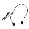Mini Portable Head Microphone Lightweight Condenser 3.5mm Jack Handsfree Teacher Microphone for Teaching Tour Guide