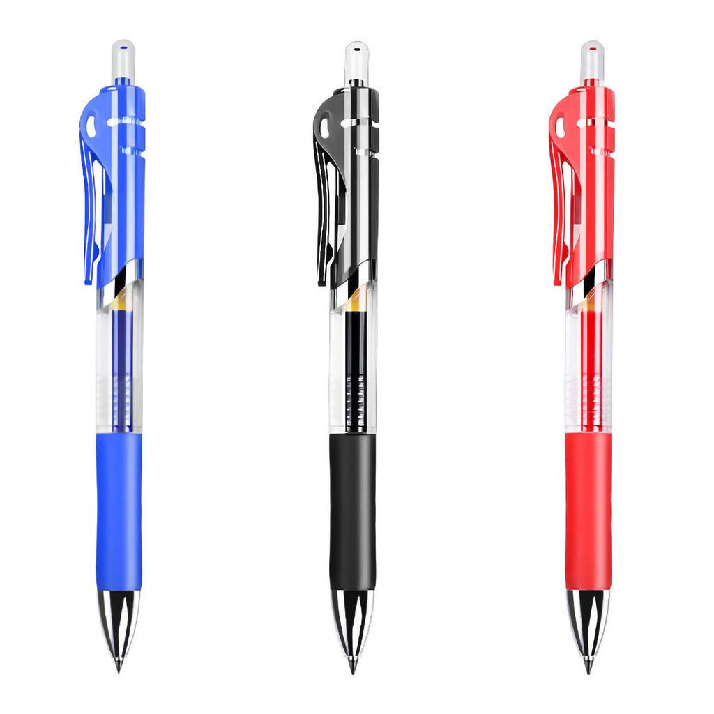 Выдвижные гелевые ручки с чернилами для более плавного письма, удобная ручка, большая емкость, ручка для подписи для дома и офиса