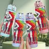 1PC Rainbow Wolf Animal 750ml sports water bottle leakproof straw lid outdoor office home