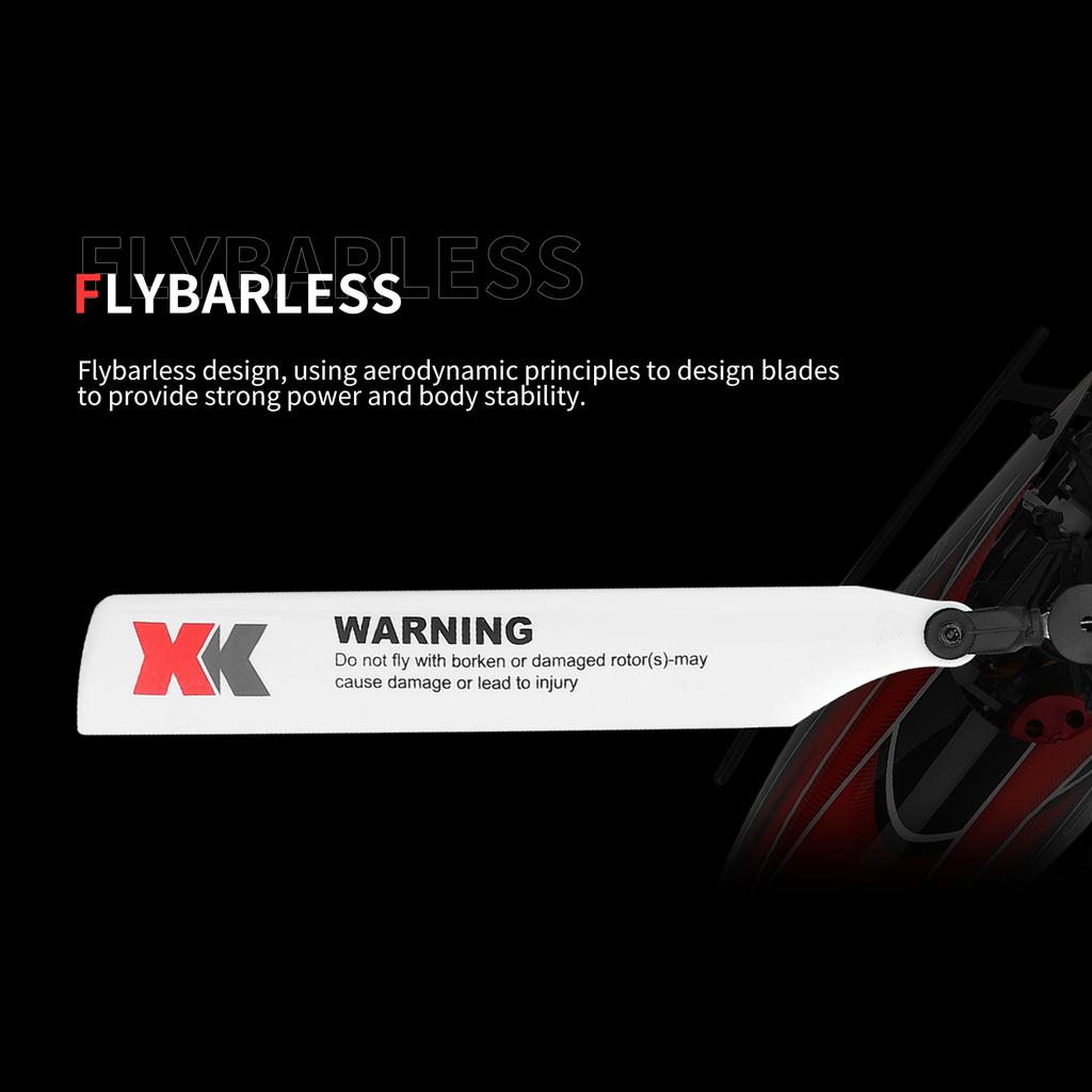 Радиоуправляемый вертолет WLtoys K110S-B, 2,4 ГГц, 6 каналов, совместимый с FUTABA S-FHSS с гироскопом для взрослых и детей