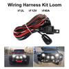 Professional Wiring Harness Kit Loom For LED Work Driving Light Bar With Fuse Relay 12V 40A
