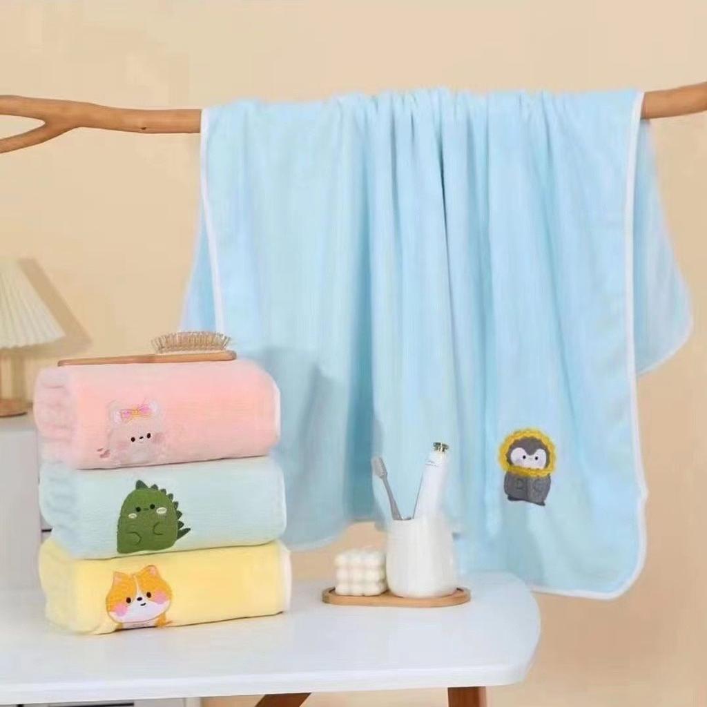 Square Baby Bath Towel Thin Design for Summer Children Aged 0 To 1 Newborn Bath Towel Soft