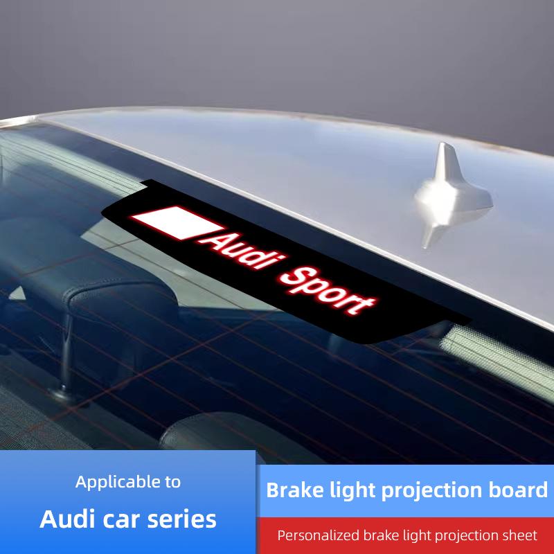Car High Mounted stop lamp Stickers High Brake Lights Decals For S9 A69S