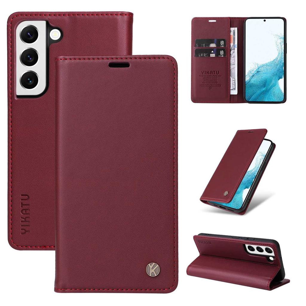 Flip Case For Samsung Galaxy A9 2018 A8 A7 A6 Plus A5 2017 A3 Luxury Magnetic Leather Shockproof 2 Card Slots Phone Cover Funda