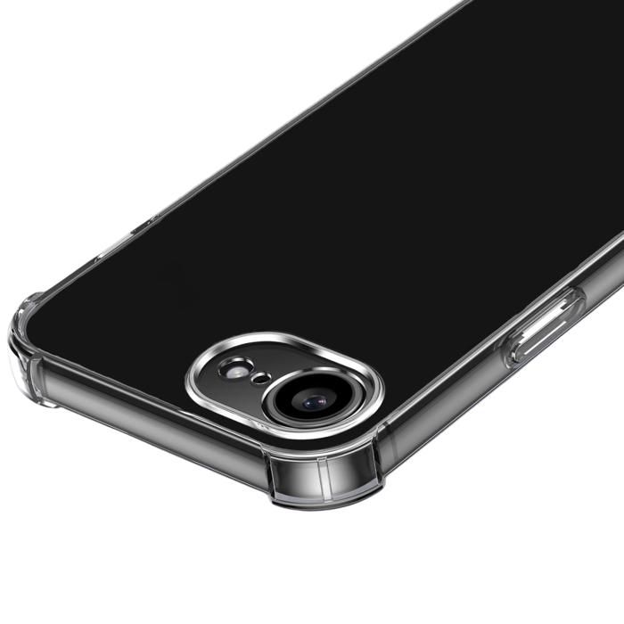 Coque pour iPhone 16e - Antichoc Protection TPU Souple Transparent Phonillico®