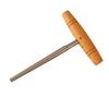 Guitar Pin Hole Reamer Handheld End Peg Hole Reamer Reaming Cutting Tool with Solid Wood T Handle