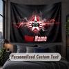 Custom Name Text Tapestry,The Cure Decorative Wall Hanging, Background Tapestry For Home Bedroom